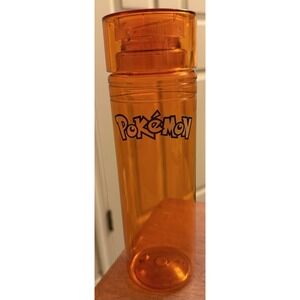 Pokemon Water Bottle Orange Plastic‎